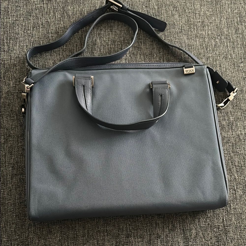 Tumi Blue Laptop Bag